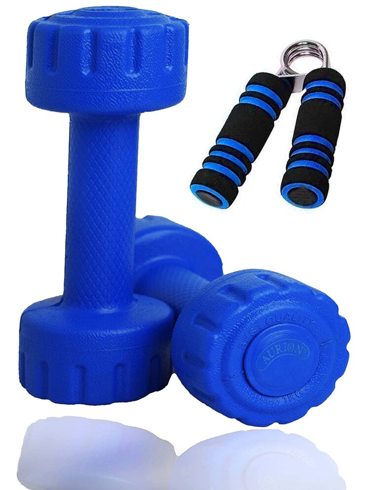 Amazon - Aurion Hand Dumbbells Weights Fitness Home Gym Exercise ...